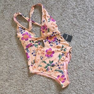 Ingear Pink Halter Swimsuit